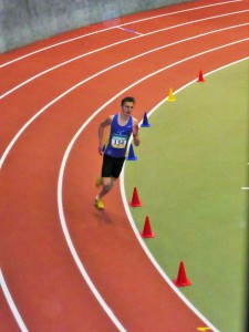 HLV-Hallenmeisterschaften U20/U16: Platz 9 über 800m mit 2:05,85 Min.: Bastian Trost (LG Brechen)
